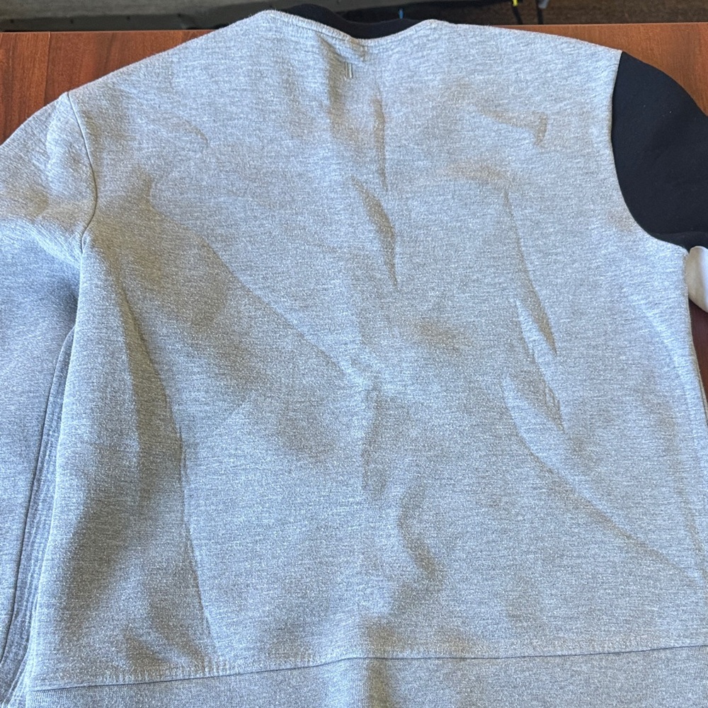 Neil Barrett color-block jersey sweatshirt
- Black, White, Light Gray - Picture 4 of 7